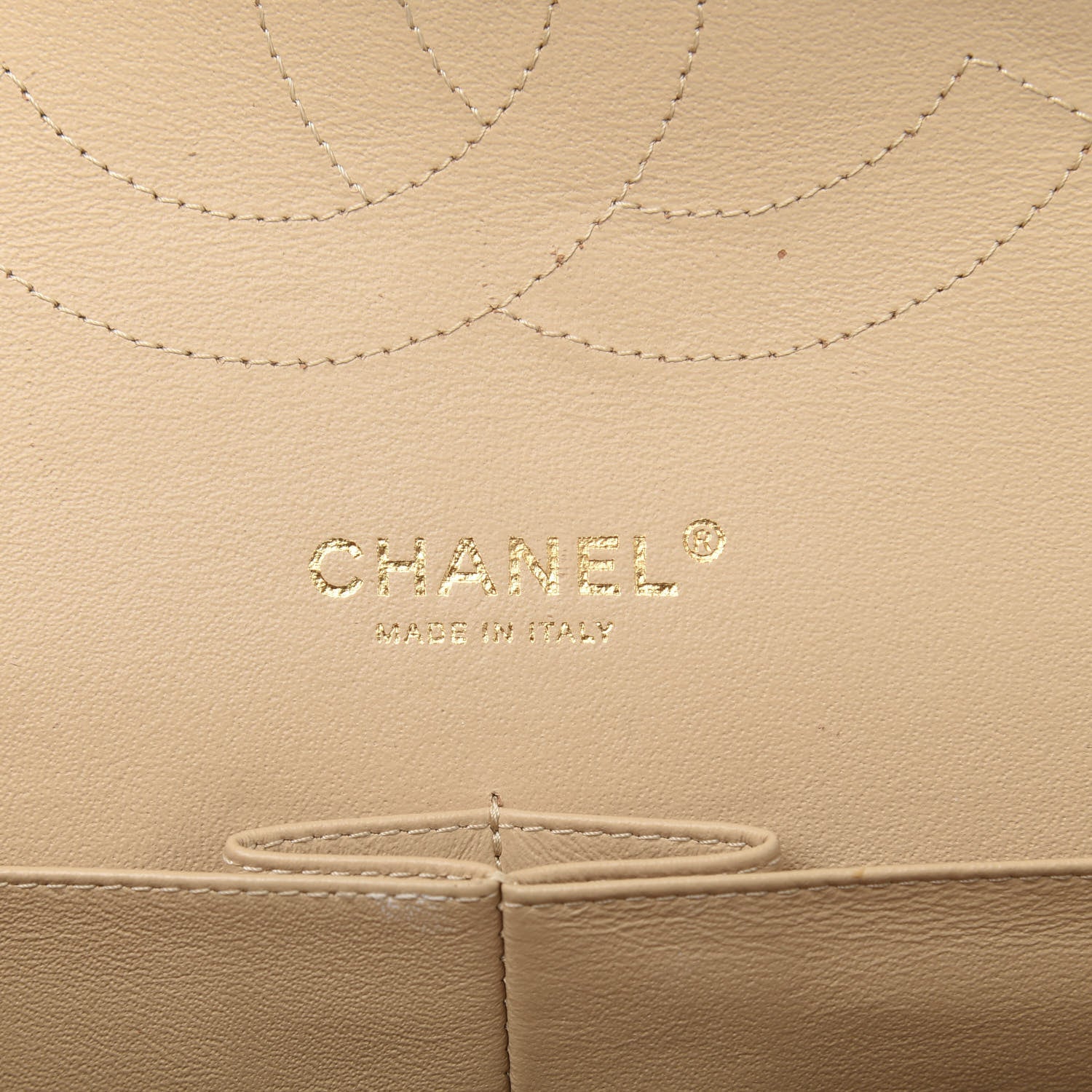 Chanel Caviar Quilted Jumbo Double Flap Beige Clair 6 of 11