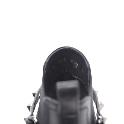 Valentino Garavani Calfskin Rockstud Chelsea 85mm Ankle Boots 39 Black 9 of 9
