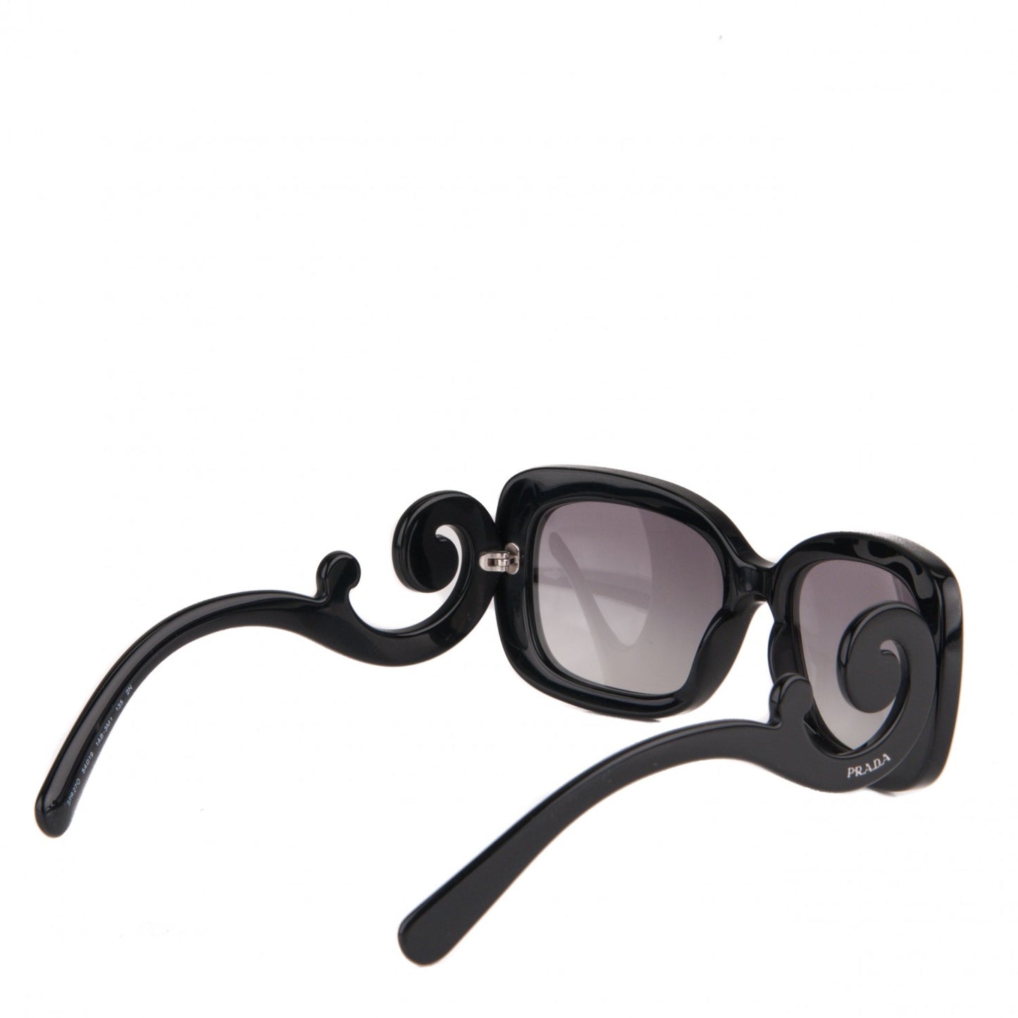 Acetate Baroque Sunglasses SPR 27O Black