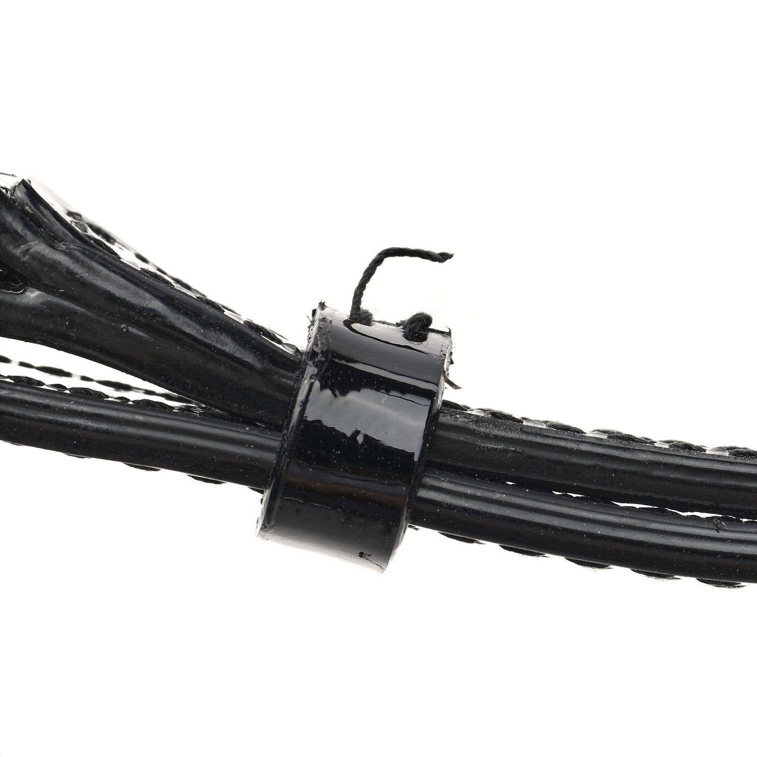 Alexander McQueen Patent Mini Jeweled Knuckle Satchel Black 10 of 10