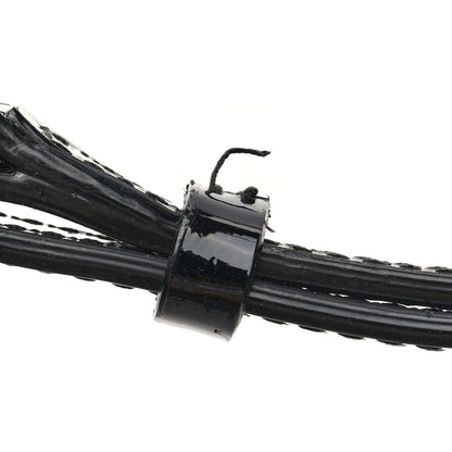 Alexander McQueen Patent Mini Jeweled Knuckle Satchel Black 10 of 10