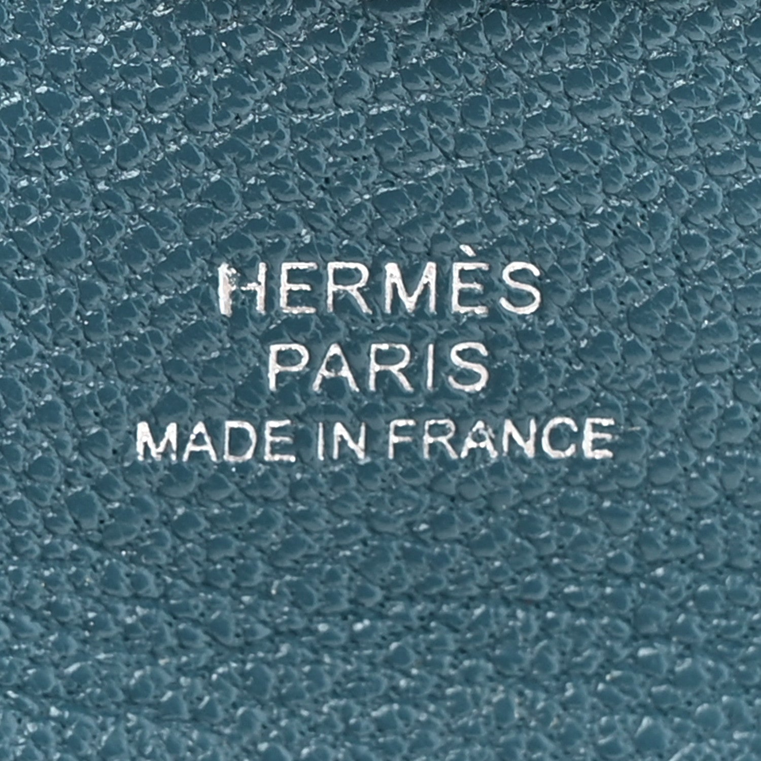 Hermes Chevre Mysore Bastia Coin Purse Bleu Aztec 6 of 8