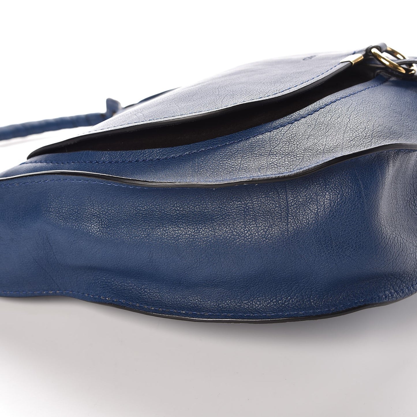 Calfskin Medium Marcie Nude Hobo Blue Velvet