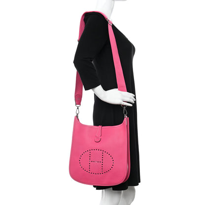 Hermes Epsom Evelyne III PM Rose Tyrien 2 of 13