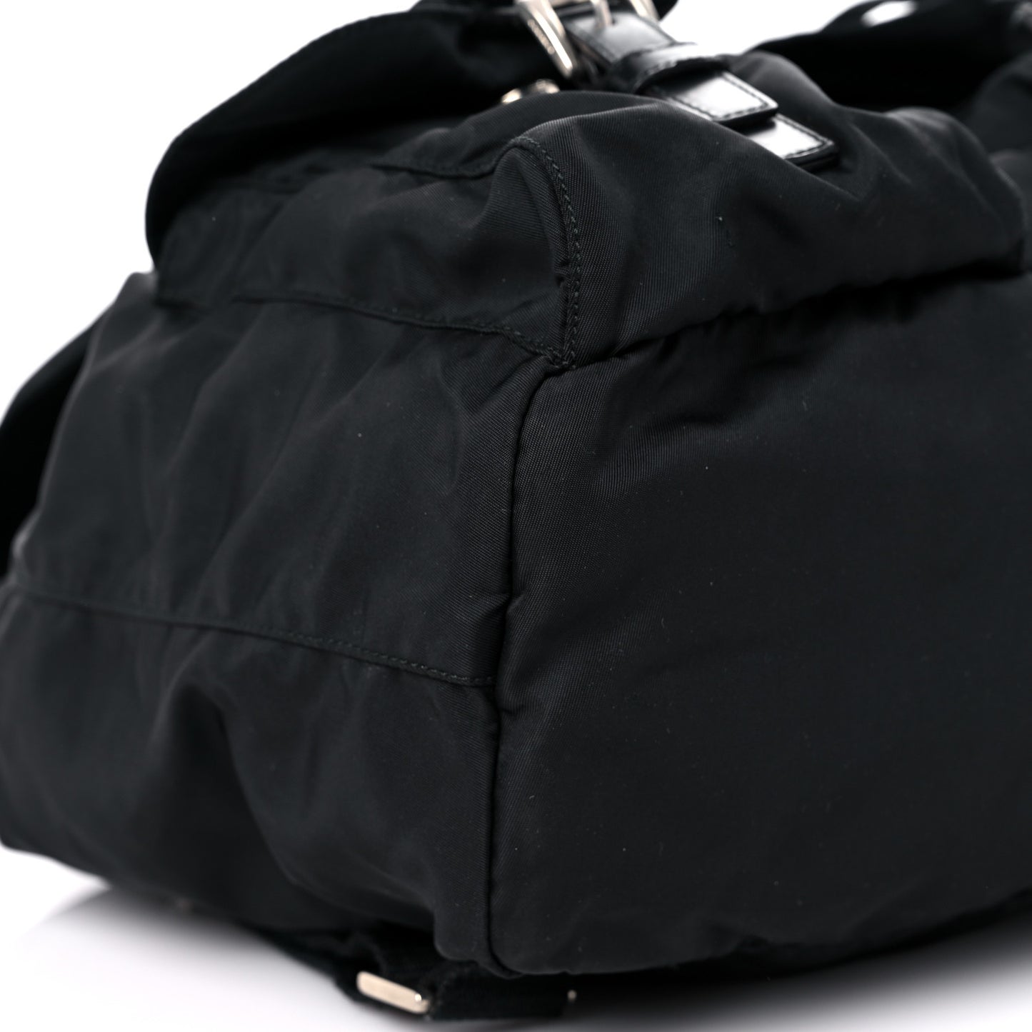 Nylon Vela Medium Backpack Black