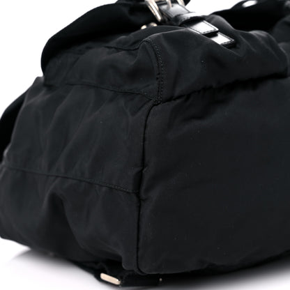 Prada Nylon Vela Medium Backpack Black 8 of 14