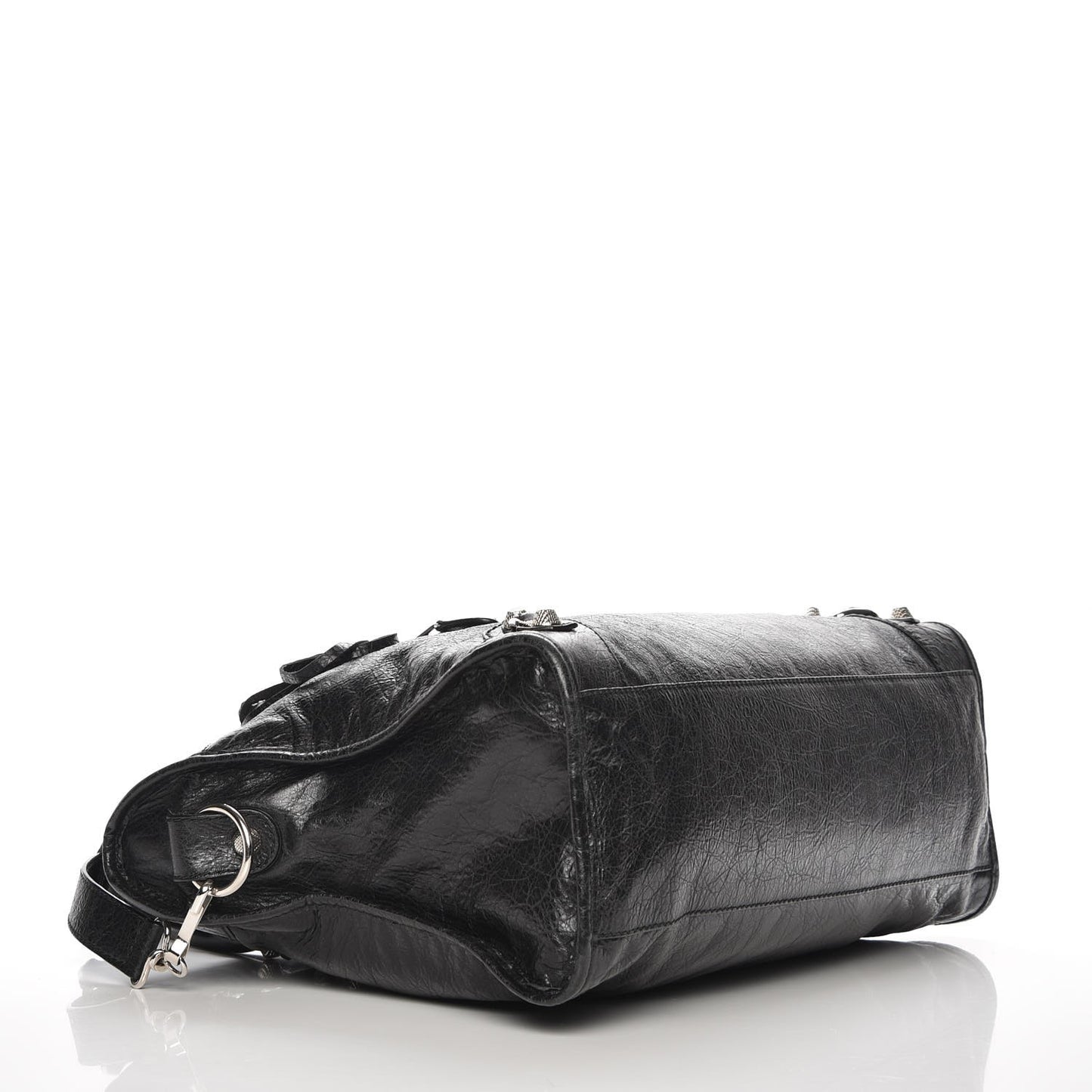 Agneau Giant 12 Silver Hardware City Black