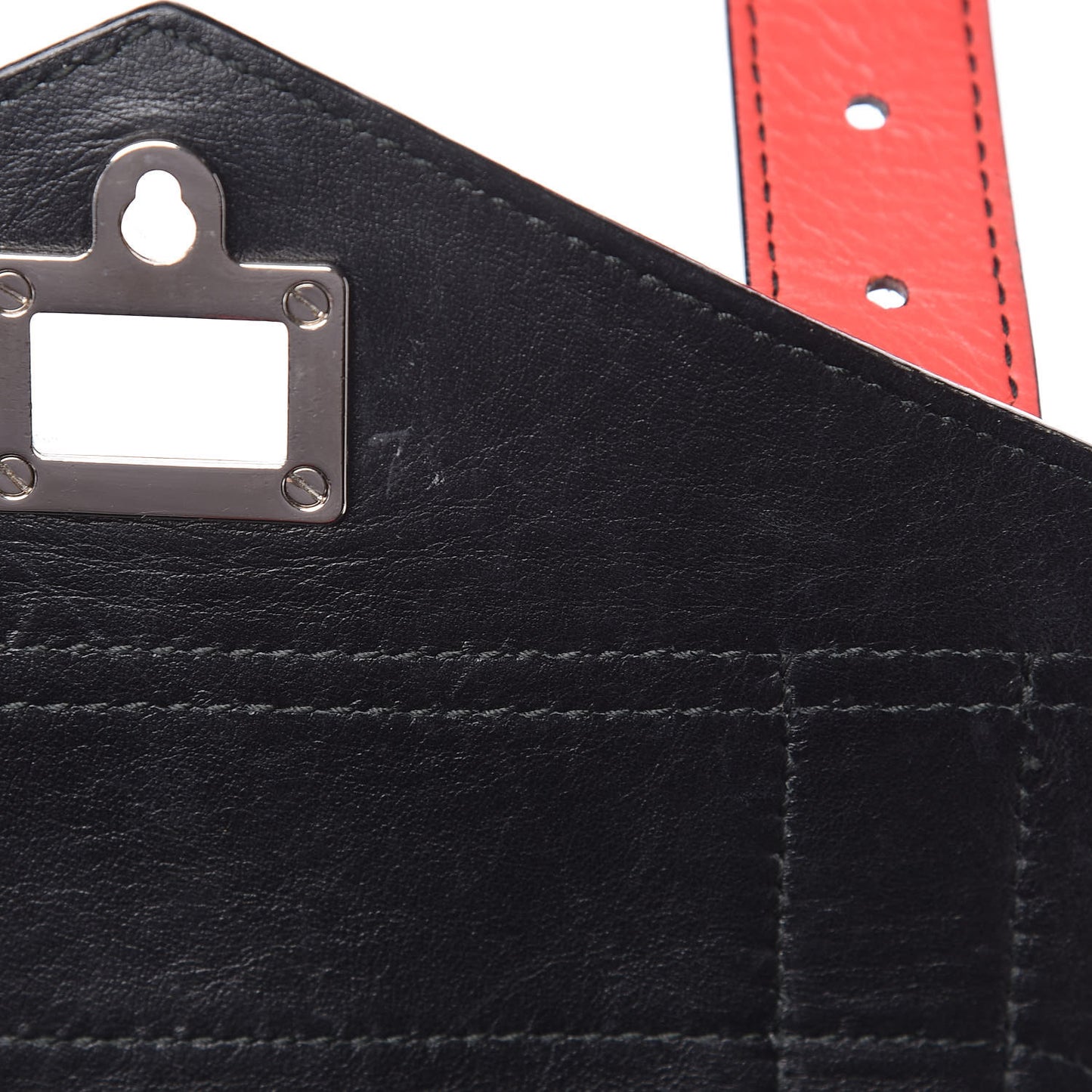 Grainy Calfskin Tiny PS1 Satchel Geranium