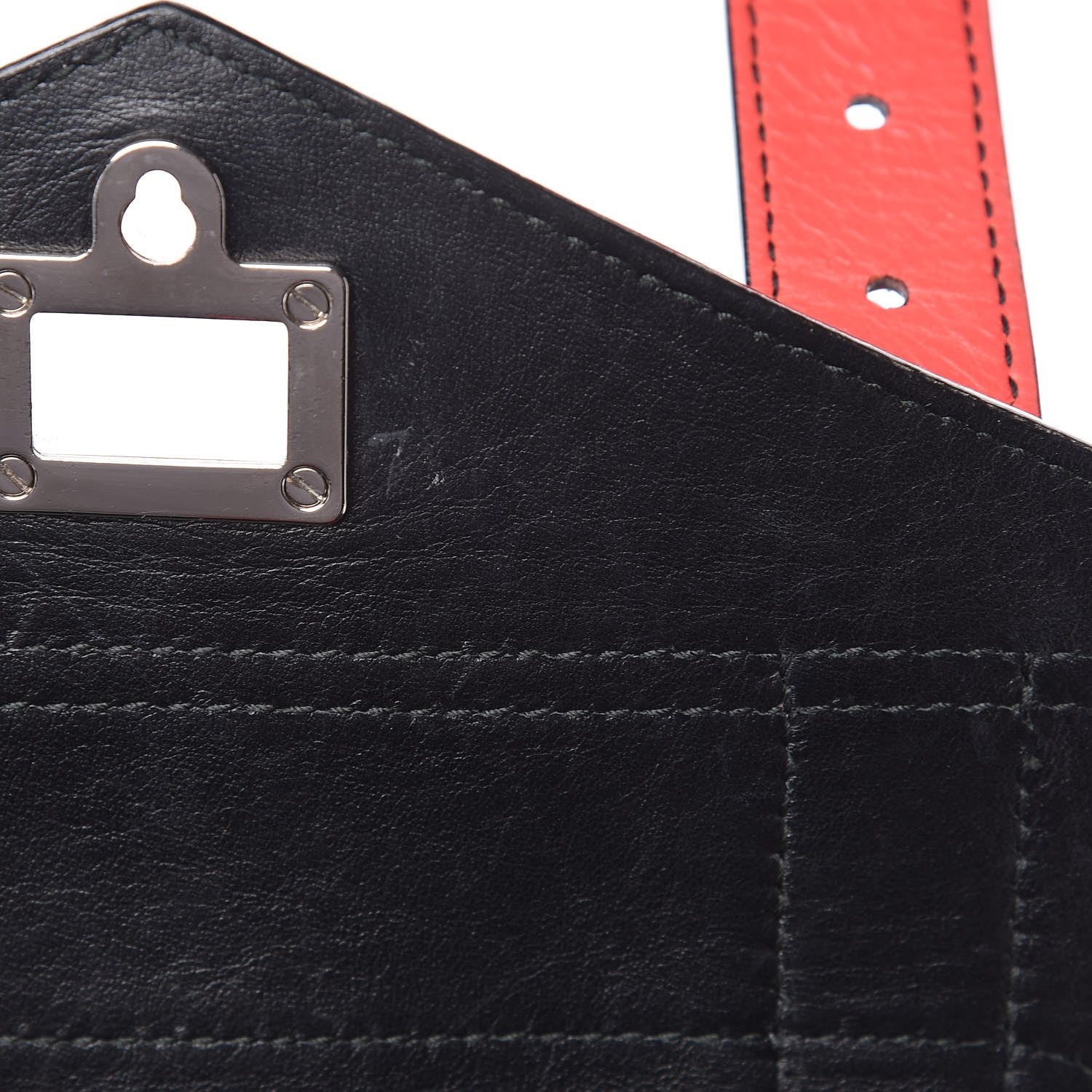 Proenza Schouler Grainy Calfskin Tiny PS1 Satchel Geranium 9 of 12