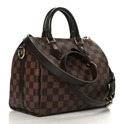 Louis Vuitton Damier Ebene Speedy Bandouliere 25 3 of 11
