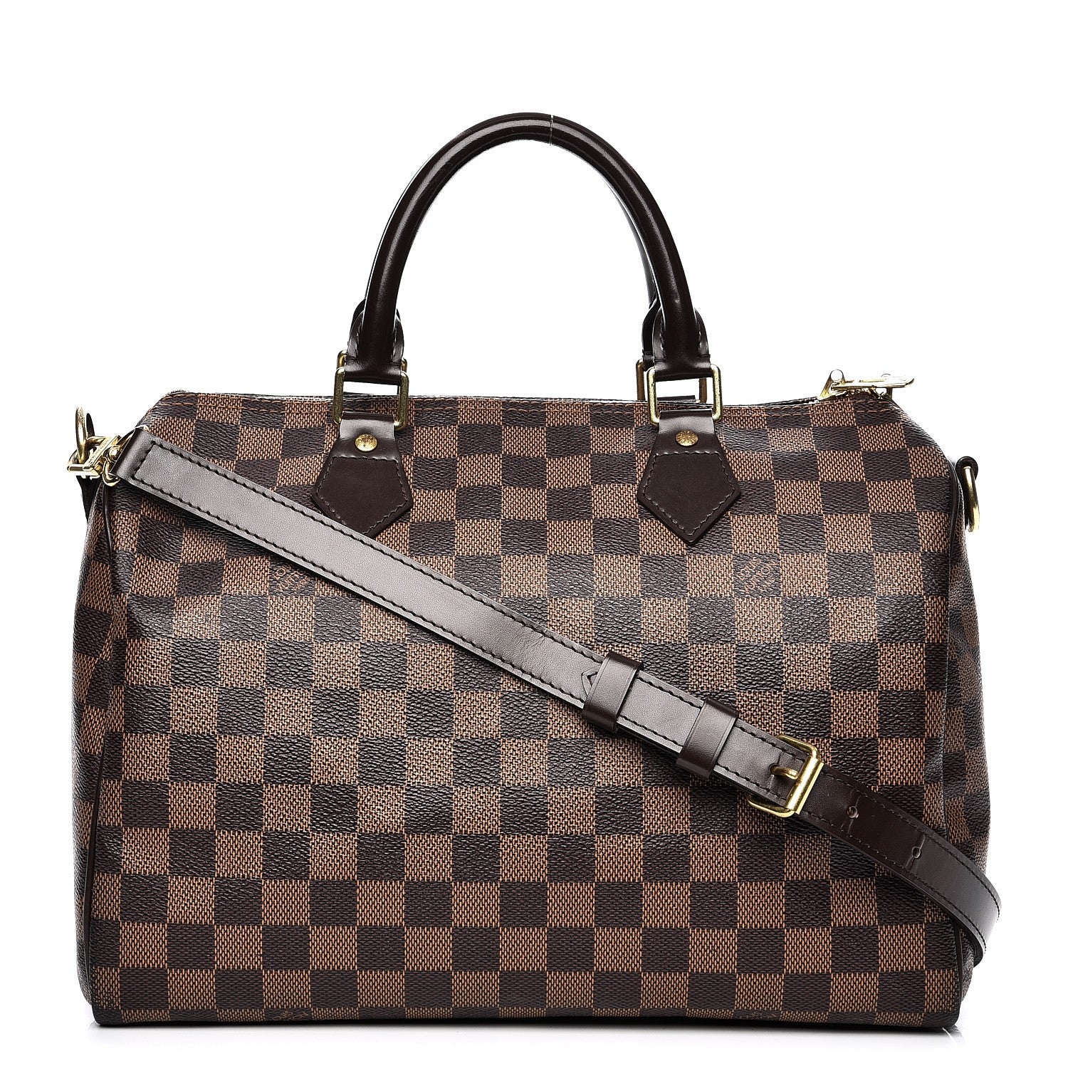 Louis Vuitton Damier Ebene Speedy Bandouliere 30 1 of 15