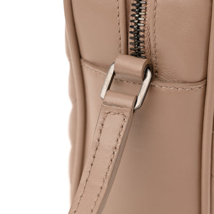 Saint Laurent Calfskin Matelasse Monogram Lou Camera Bag Dark Beige 11 of 11