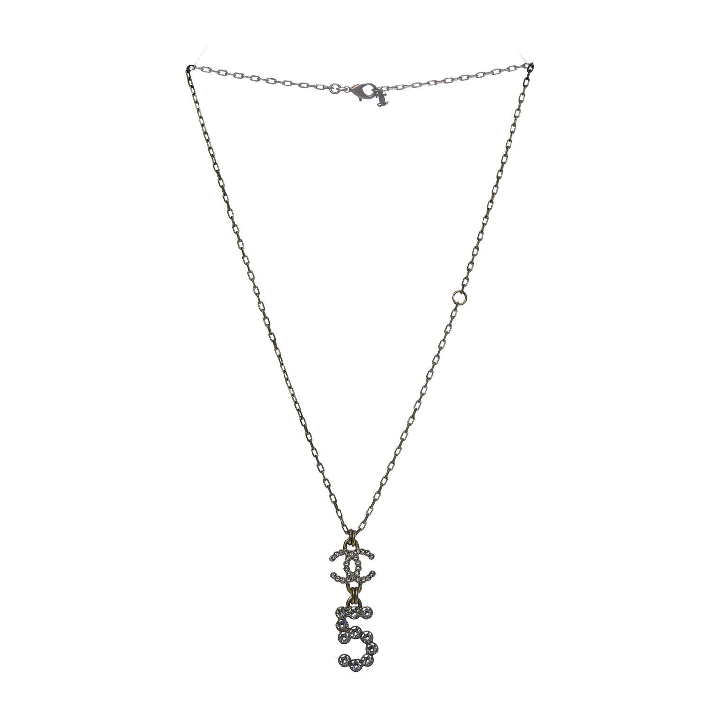Crystal City of Light CC Necklace Pendant Gold