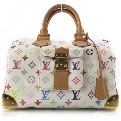 Louis Vuitton Monogram Multicolor Speedy 30 White 1 of 9