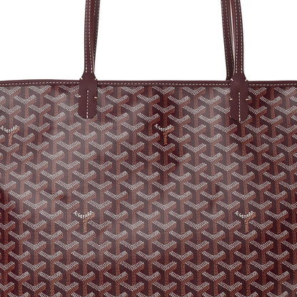 Goyard Goyardine Artois MM Burgundy 8 of 10