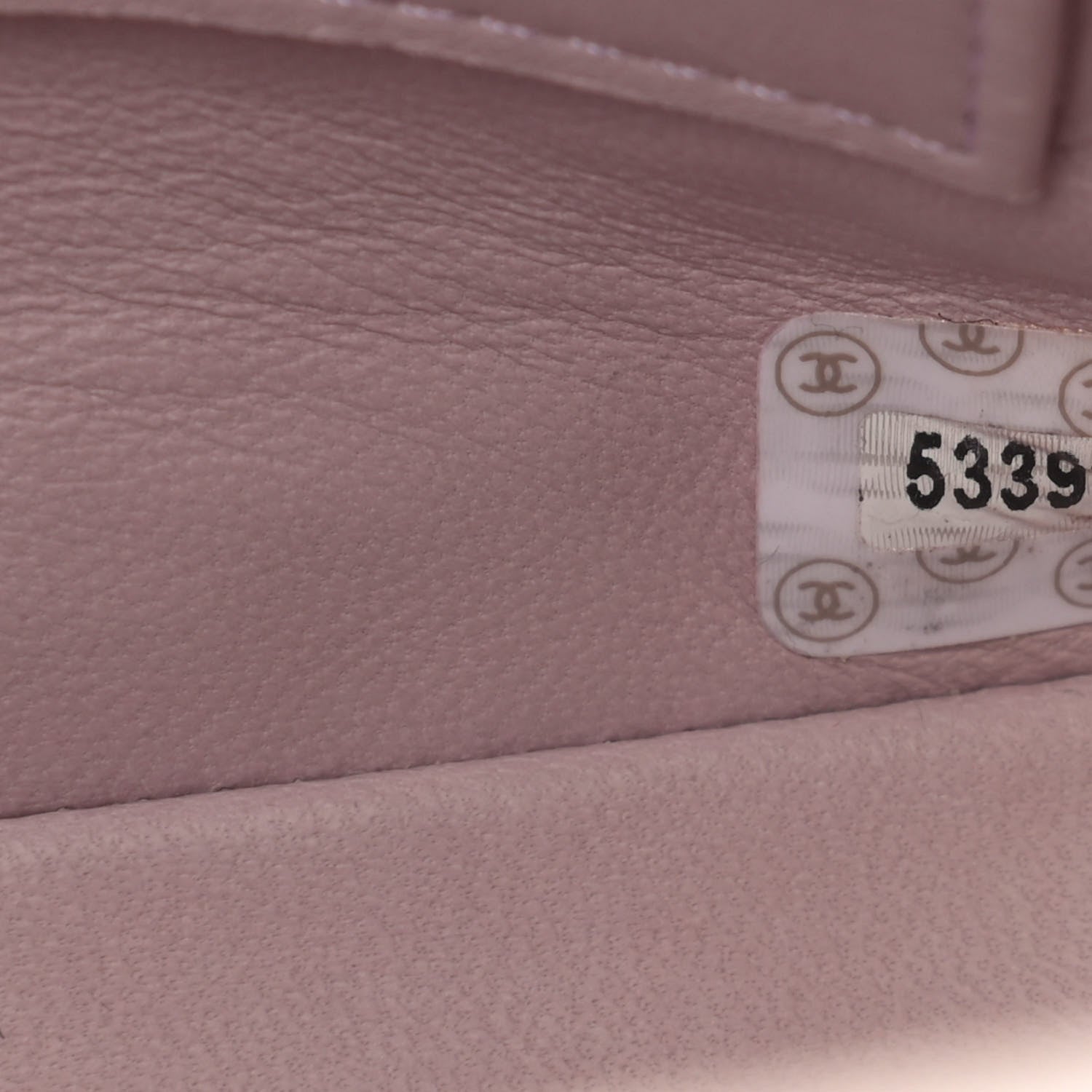 Chanel Iridescent Canvas Mini Camellia Flap Light Purple 8 of 18