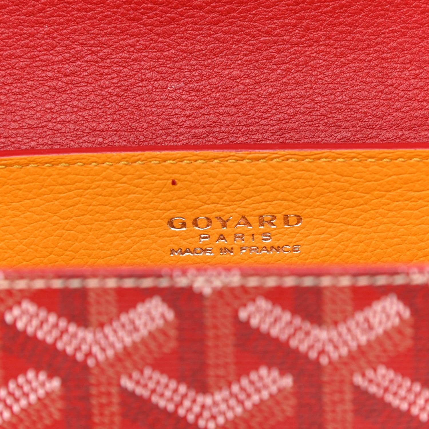 Goyard Goyardine Saigon Mini Red 6 of 8