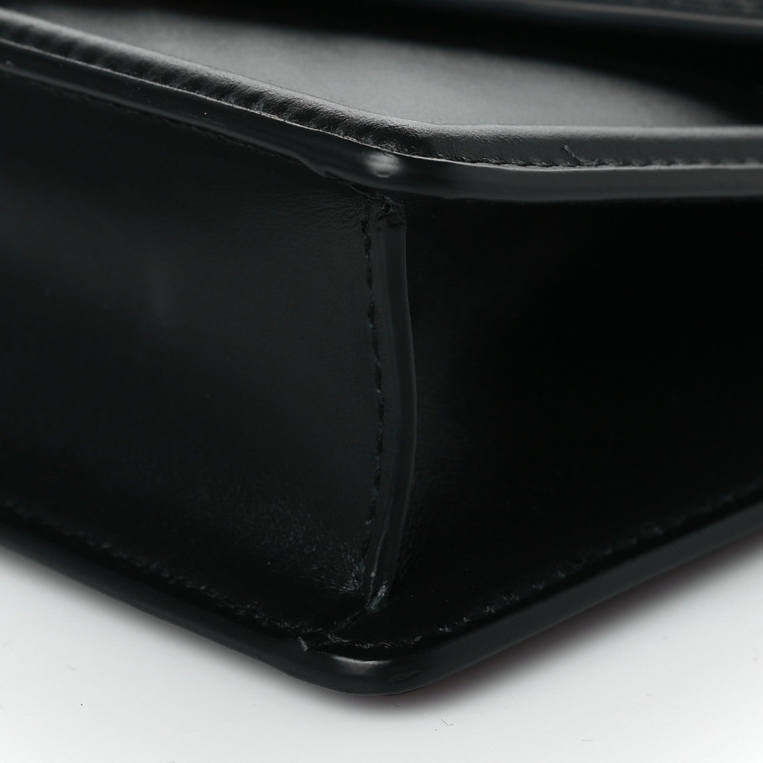 Dolce & Gabbana Smooth Calfskin Small Devotion Envelope Top Handle Bag Black 9 of 9