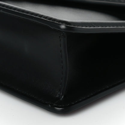 Dolce & Gabbana Smooth Calfskin Small Devotion Envelope Top Handle Bag Black 9 of 9