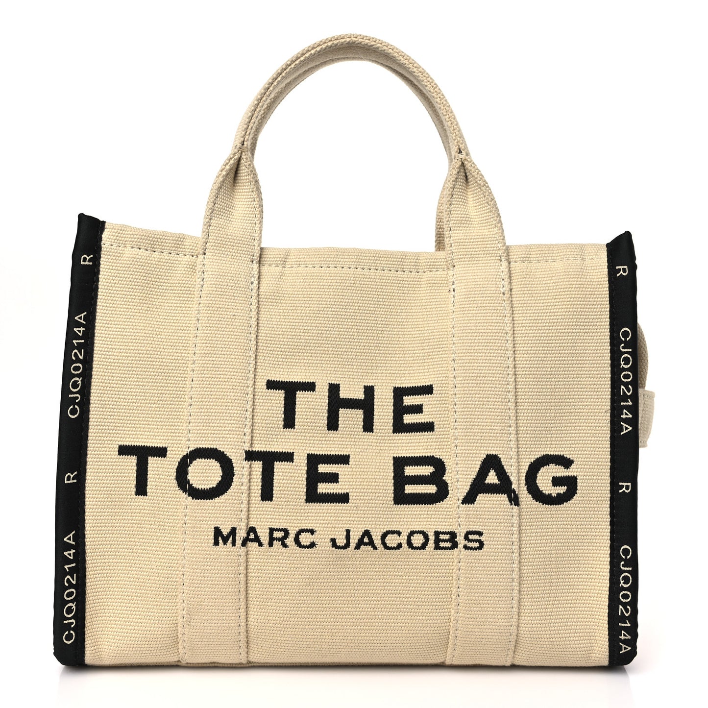 MARC JACOBS Jacquard Medium The Traveler Tote Bag Warm Sand