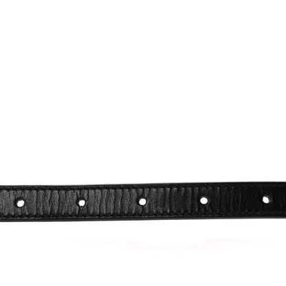 Gucci Calfskin GG Interlocking Thin Belt 85 34 Black 5 of 5