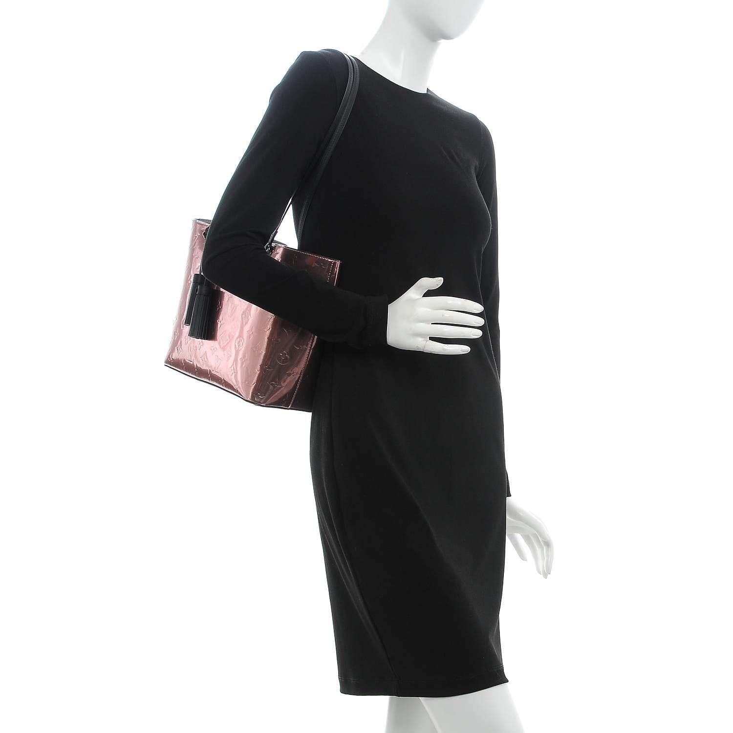 Louis Vuitton Vernis Long Beach PM Rose Cuivre 2 of 9