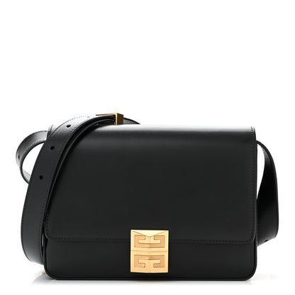 Givenchy Box Calfskin Medium 4G Shoulder Bag Black 1 of 9