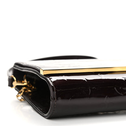 Louis Vuitton Vernis Ana Clutch Amarante 8 of 9