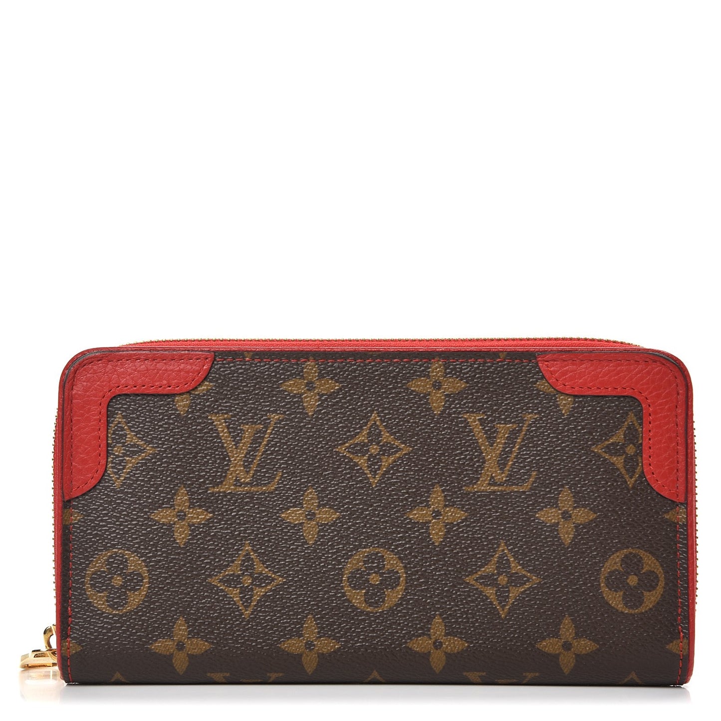 Monogram Retiro Zippy Wallet Cherry