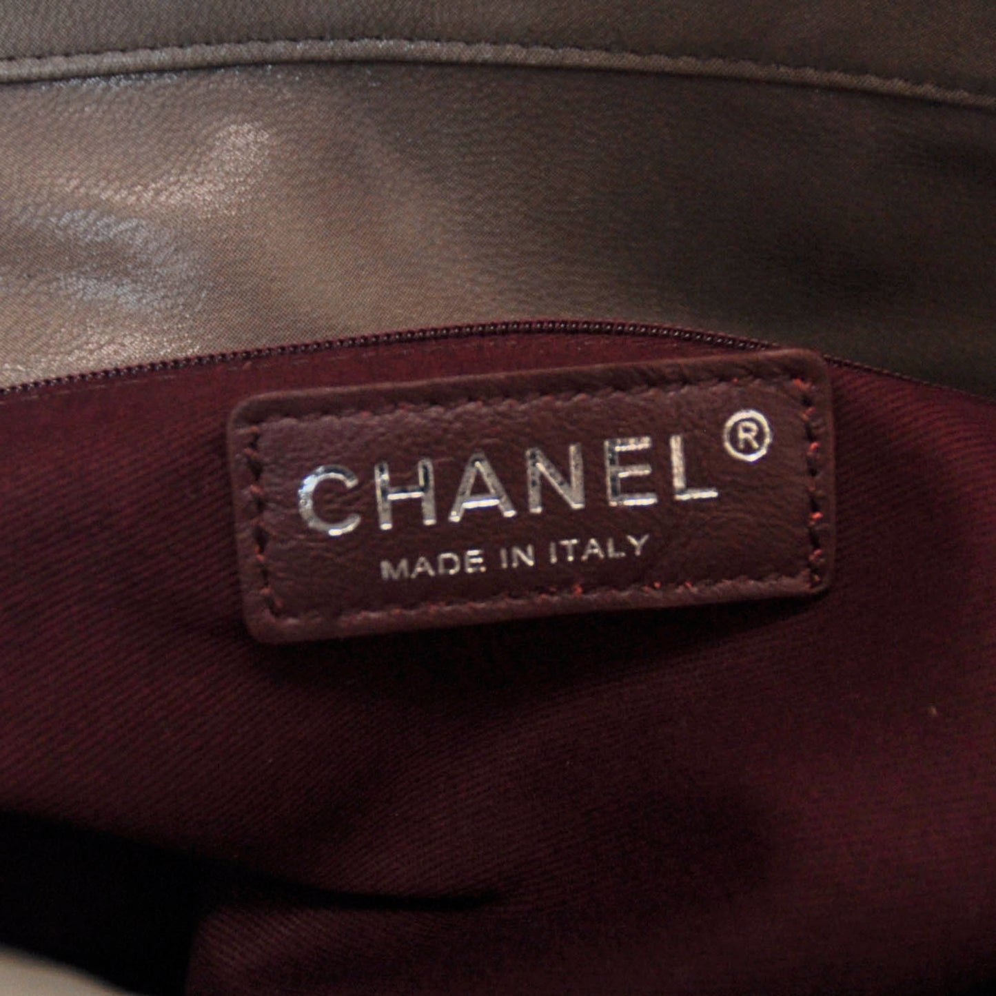 Leather In The Mix Tall Tote