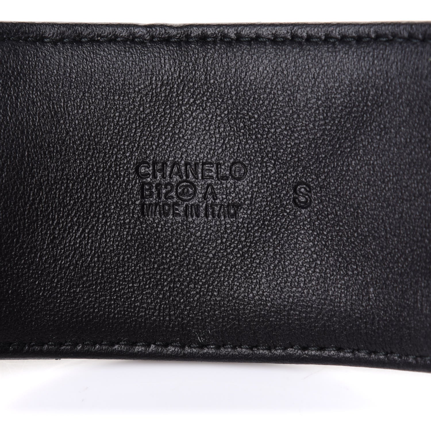 Chanel Lambskin Quilted CC Turnlock Cuff S Black 3 of 5