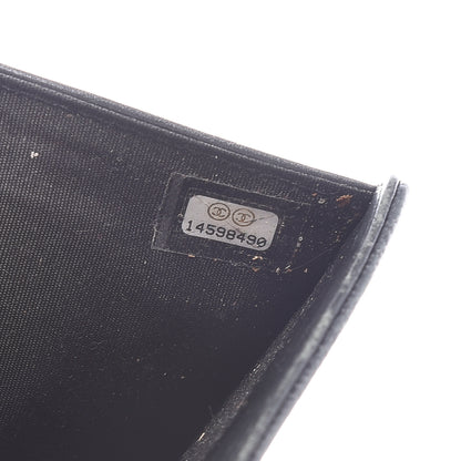 Chanel Caviar Timeless CC Large Flap Wallet Black 9 of 19