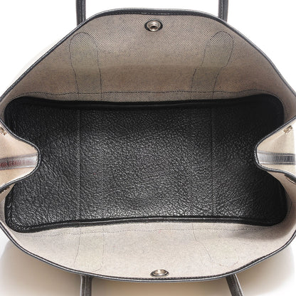 Hermes Toile Buffle Skipper Garden Party 36 MM Tote Black 10 of 10