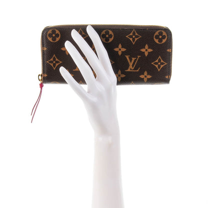 Louis Vuitton Monogram Clemence Wallet Fuchsia 2 of 7