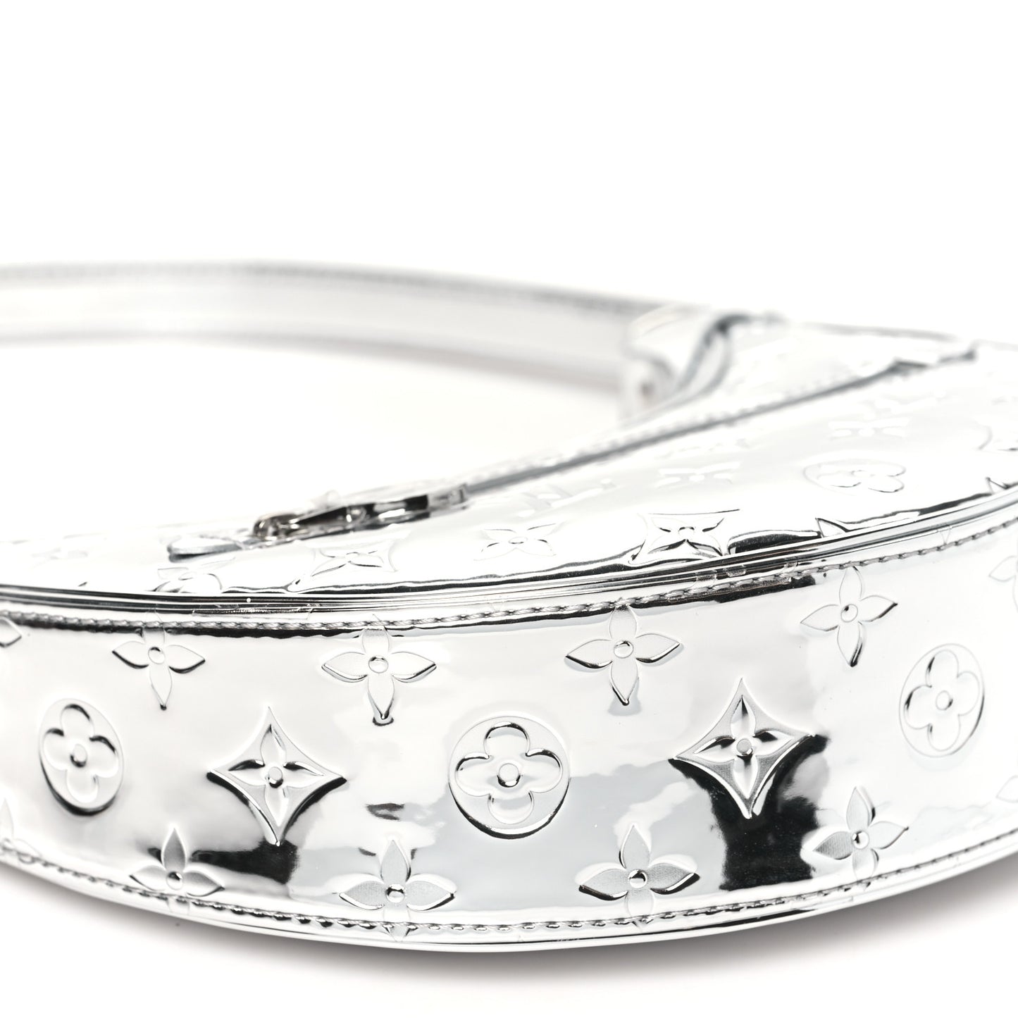 Monogram Miroir Loop PM Silver