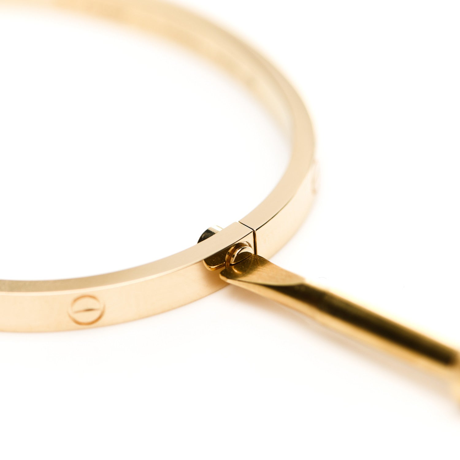 Cartier 18K Yellow Gold Small LOVE Bracelet 15 4 of 5