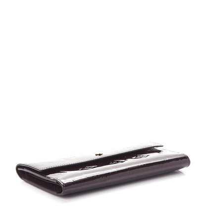 Louis Vuitton Vernis Porte Tresor International Wallet Amarante 4 of 9