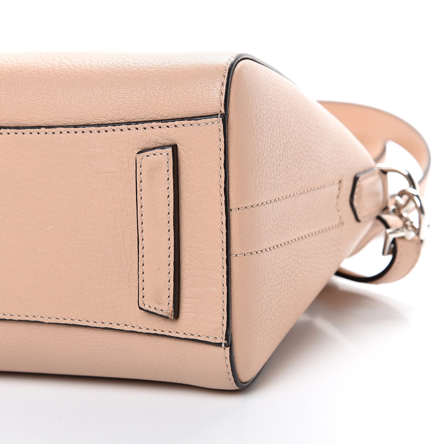 Sugar Goatskin Mini Antigona Powder