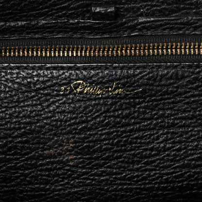 3.1 Phillip Lim Textured Calfskin Large Pashli Satchel Black 7 of 24