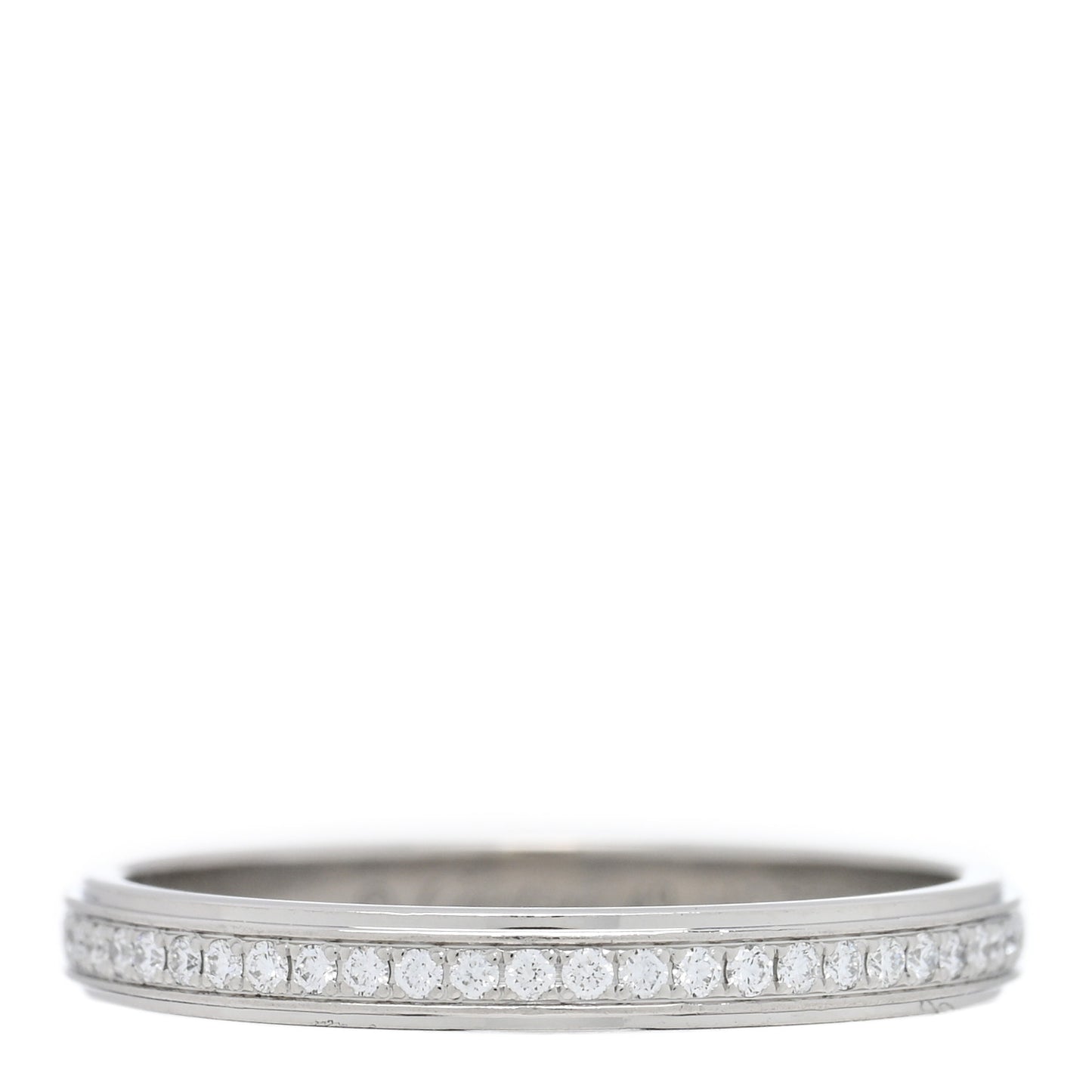Platinum Diamond 2.3mm D'Amour Wedding Band Ring 49 5