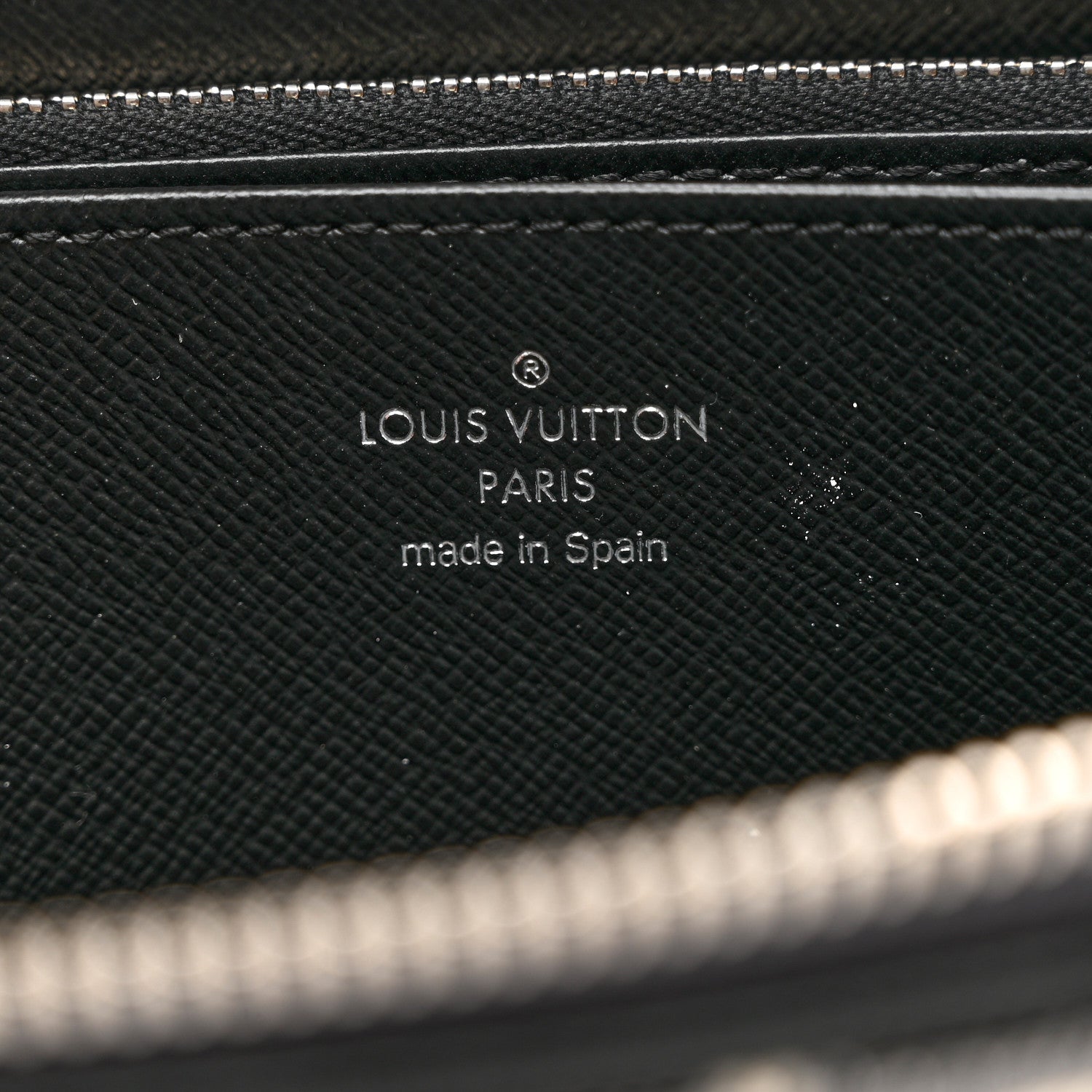 Louis Vuitton Denim Monogram Jacquard Zippy Wallet Grey 6 of 6