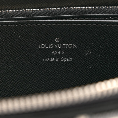 Louis Vuitton Denim Monogram Jacquard Zippy Wallet Grey 6 of 6