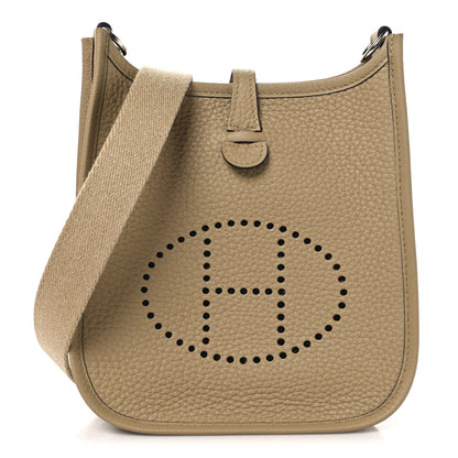 Hermes Taurillon Clemence Amazone Evelyne TPM Poussiere 1 of 11