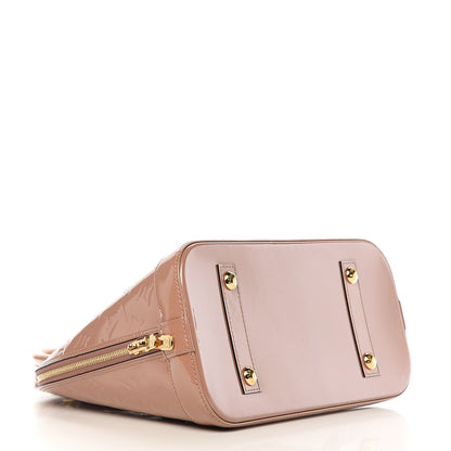 Louis Vuitton Vernis Alma PM Rose Velours 3 of 8
