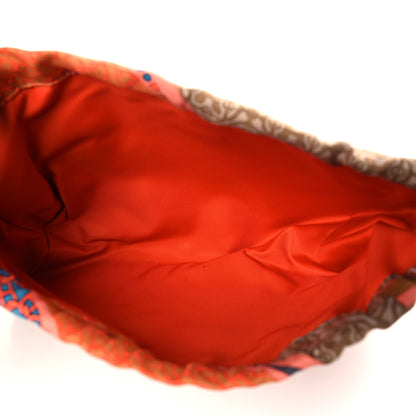 Hermes Silk Barenia Carre en Cravates Fourbi 20 PM Pouch 5 of 9