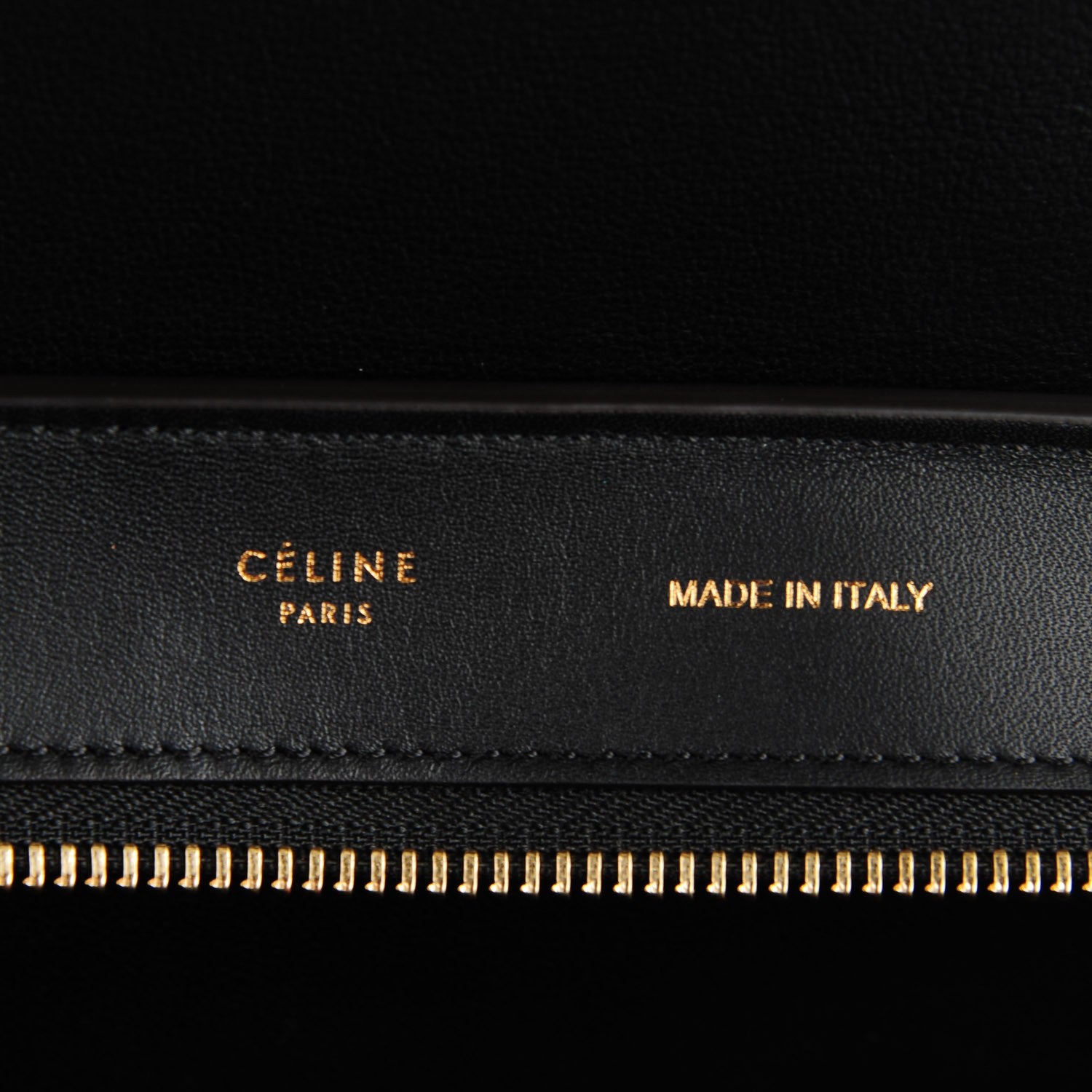 Celine Nubuck Crocodile Embossed Medium Trapeze Navy 5 of 8