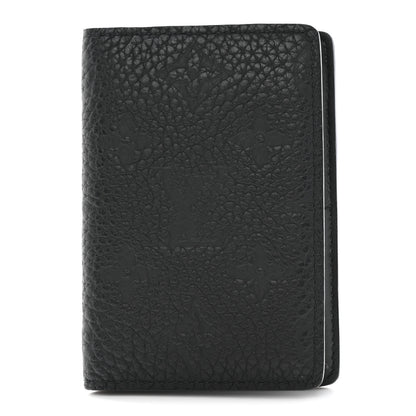 Louis Vuitton Taurillon Monogram Pocket Organizer Black 1 of 6