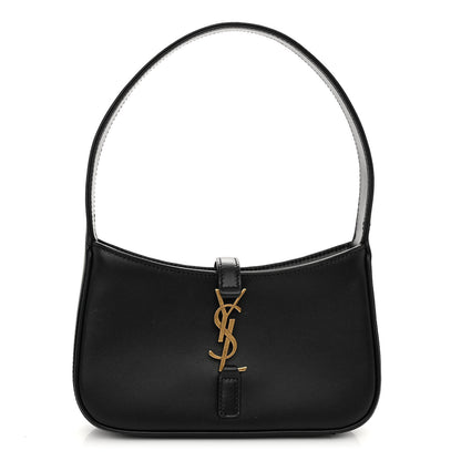 Saint Laurent Smooth Calfskin Le 5 A 7 Mini Hobo Black 1 of 9