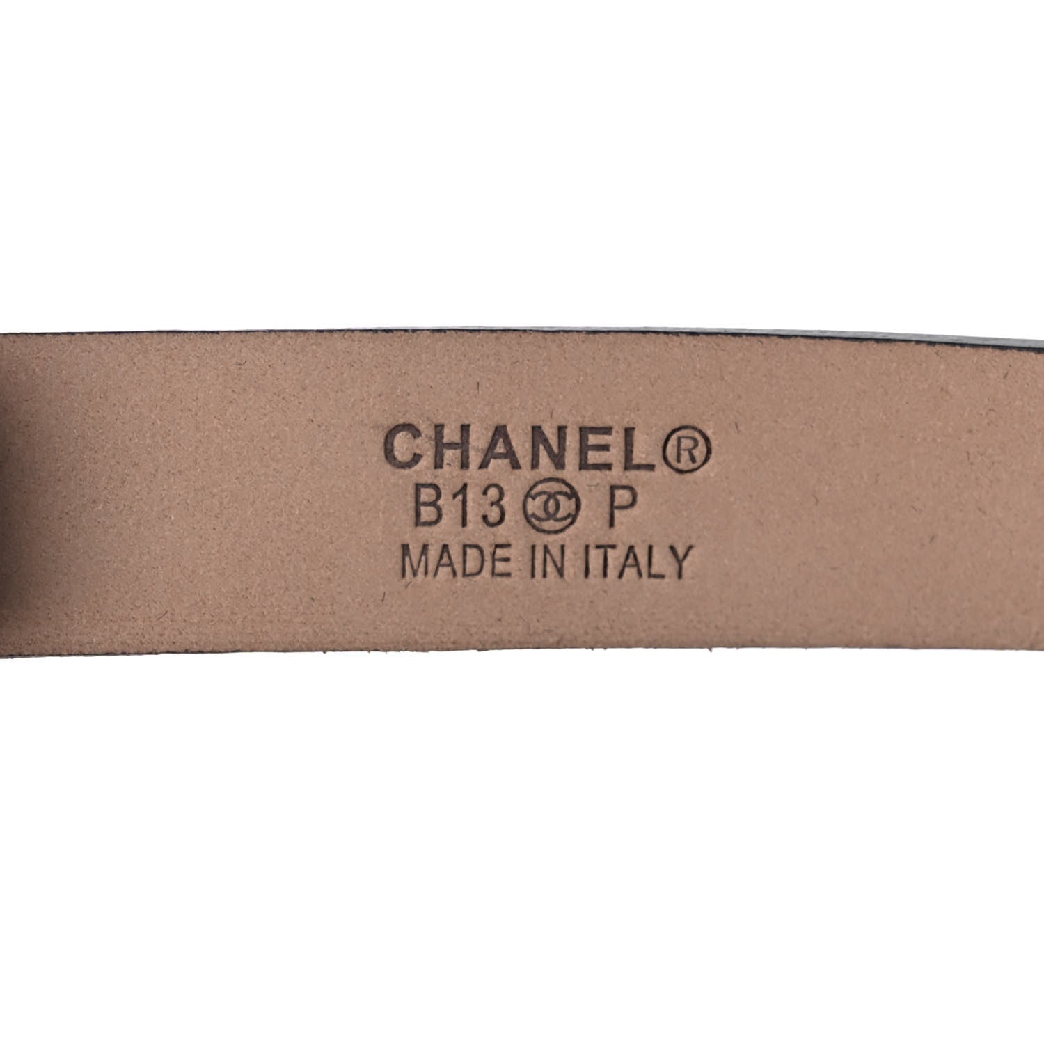 Chanel Lambskin CC Chain Belt 85 34 Black Silver 3 of 7