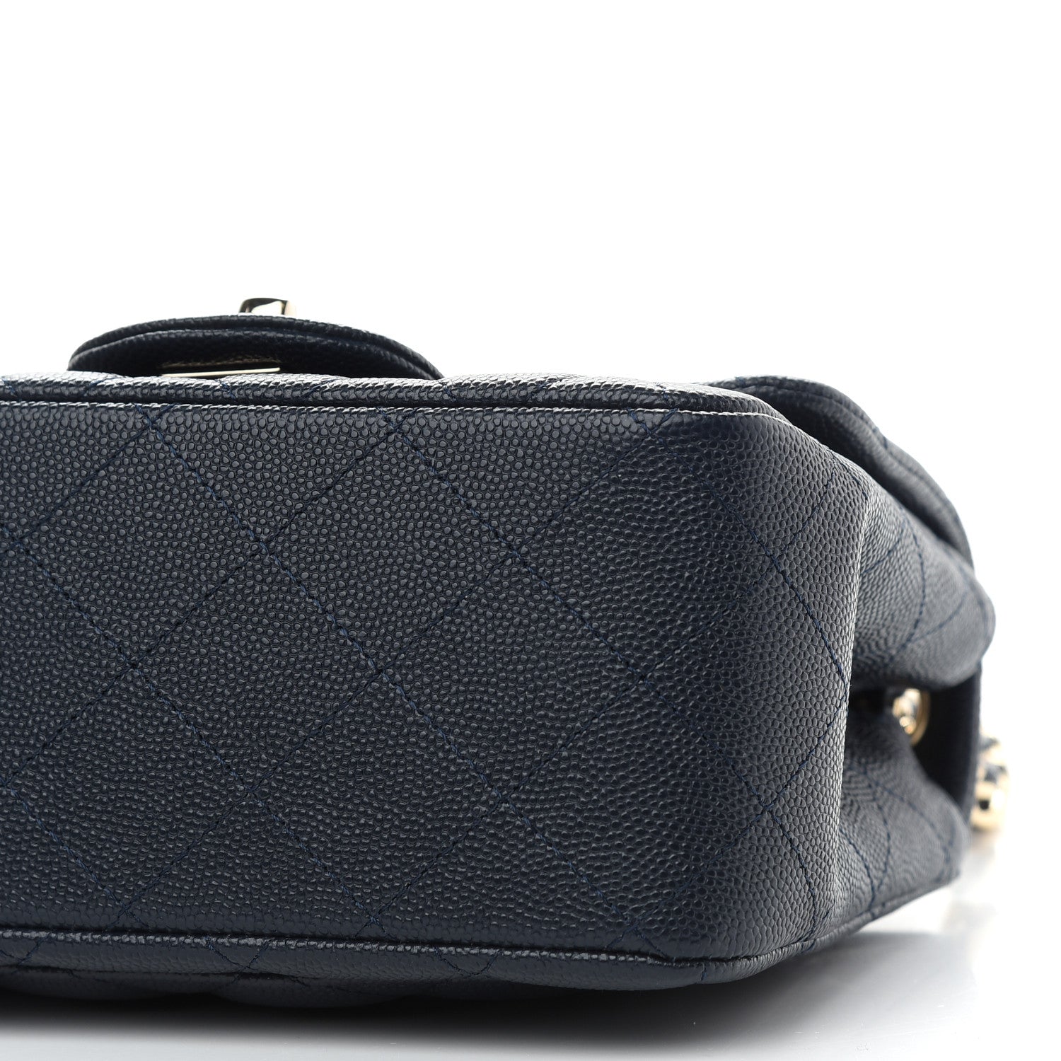 Chanel Caviar Quilted Mini Square Flap Navy 8 of 8